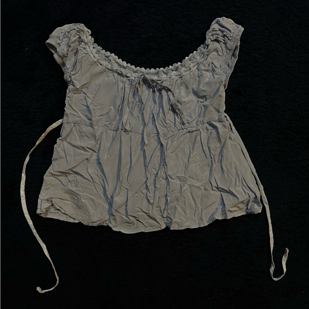 Elegant Blue Women's Blouse